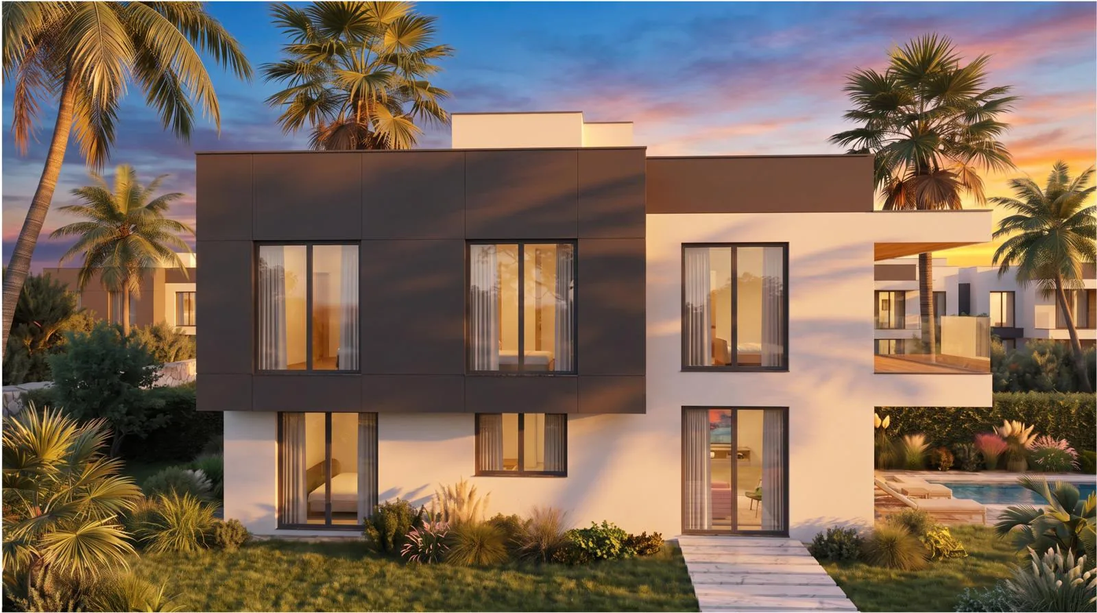 Perla Via Villas villa ve yaşam alanlarından bir kare