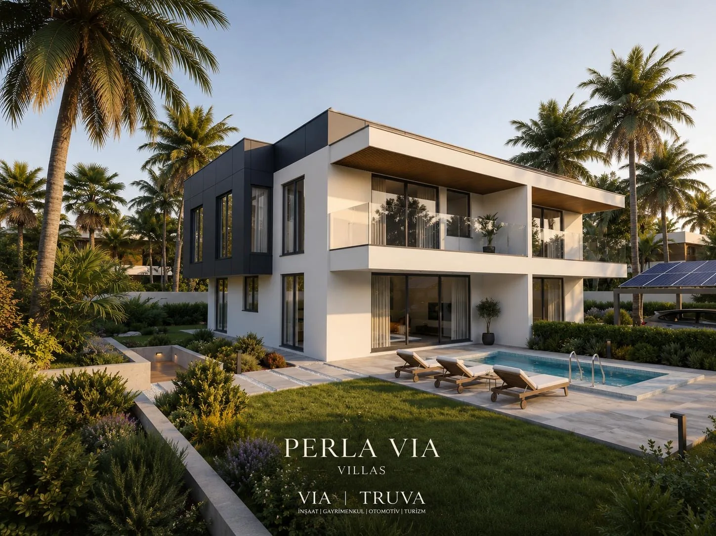 Perla Via Villas villa ve yaşam alanlarından bir kare