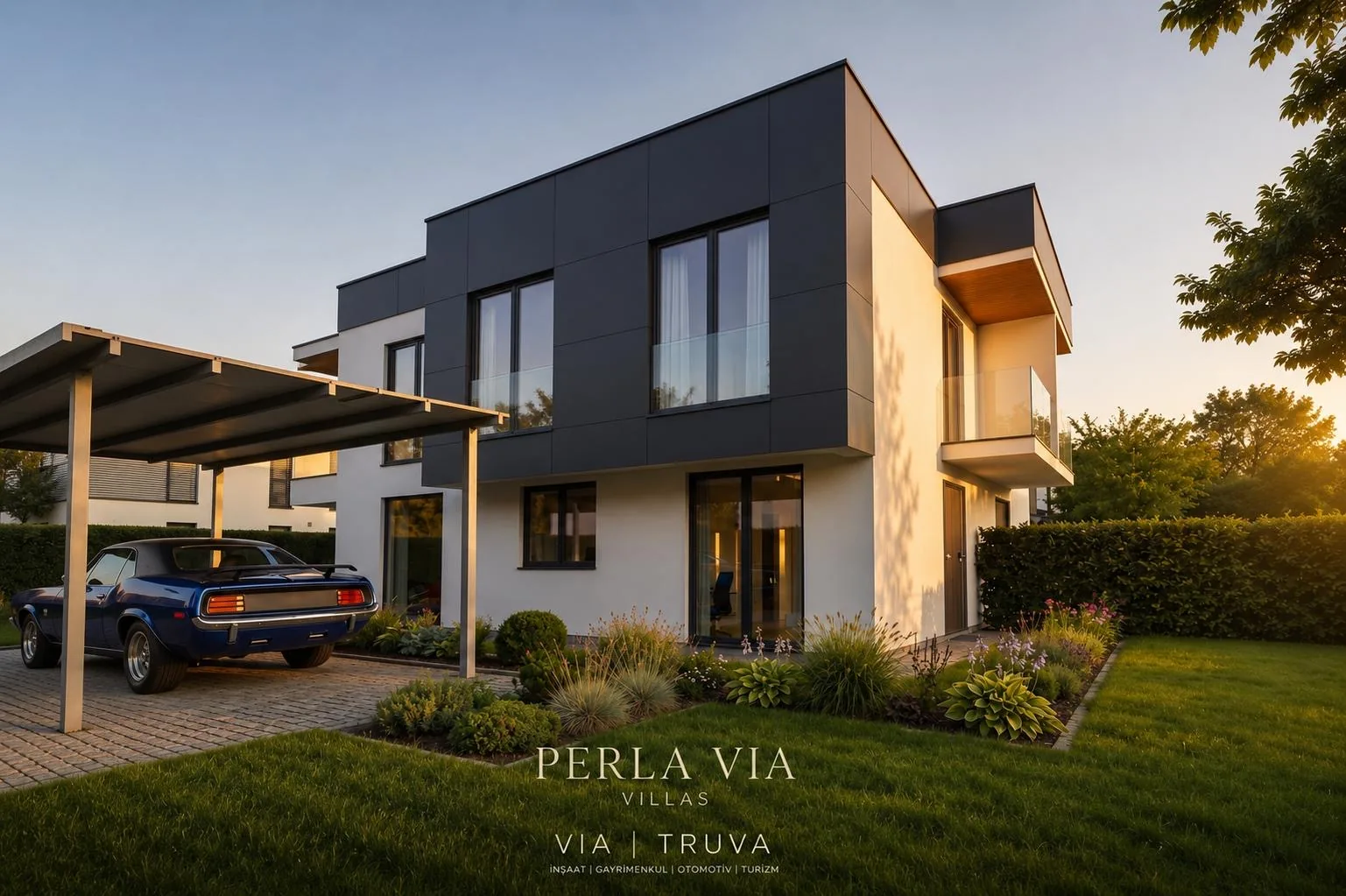 Perla Via Villas villa ve yaşam alanlarından bir kare