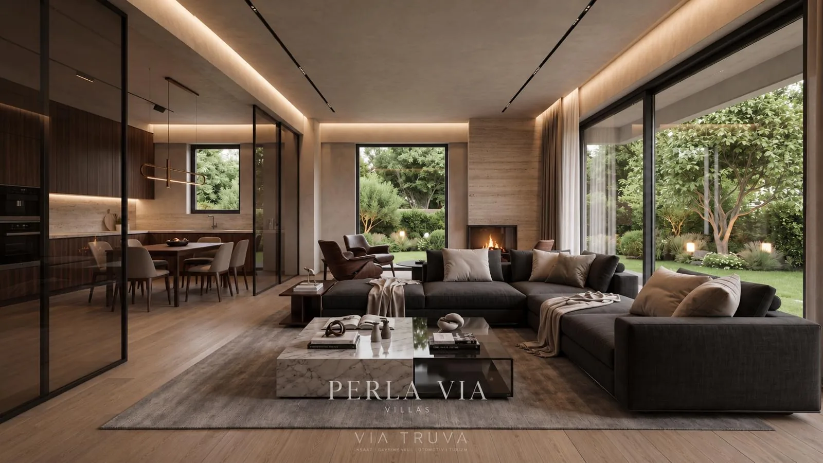 Perla Via Villas iç mekânından bir kare — 13