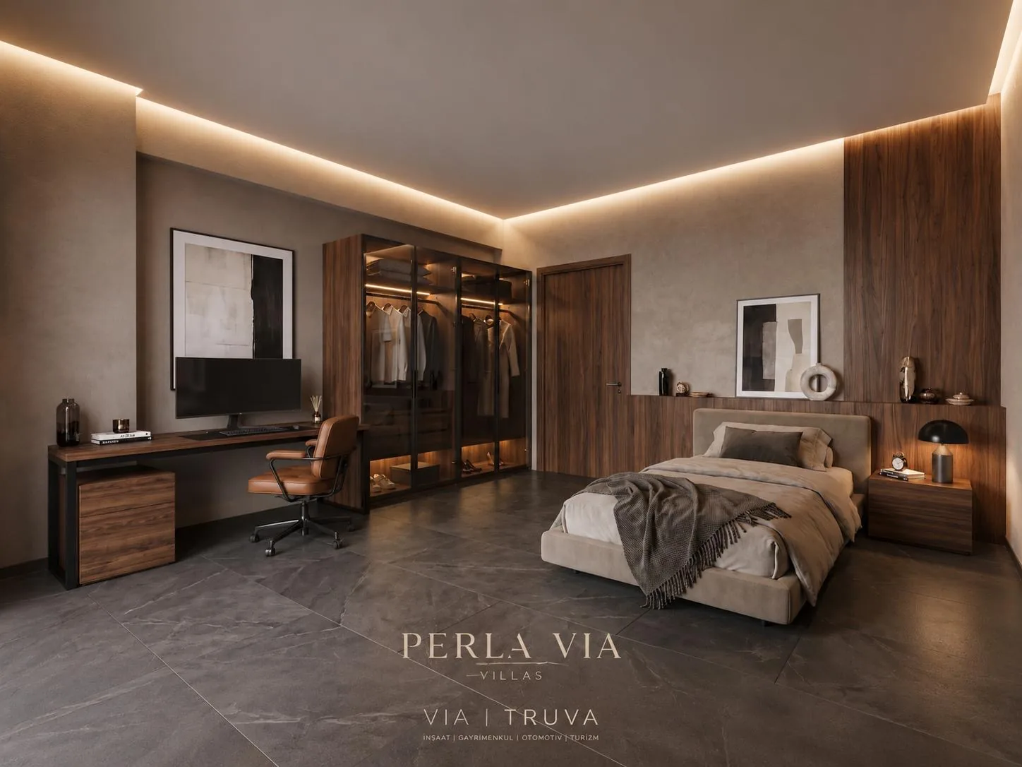 Perla Via Villas iç mekânından bir kare — 15