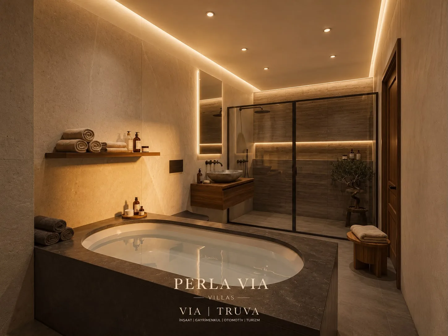 Perla Via Villas iç mekânından bir kare — 17