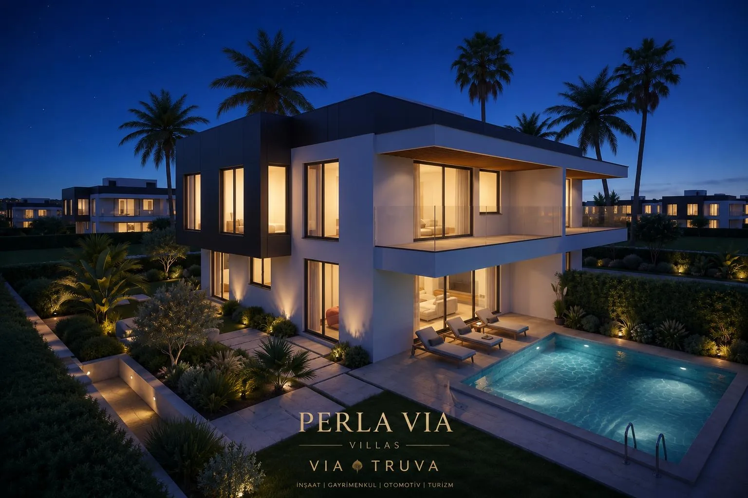 Perla Via Villas bireysel 3 m × 7 m yüzme havuzu